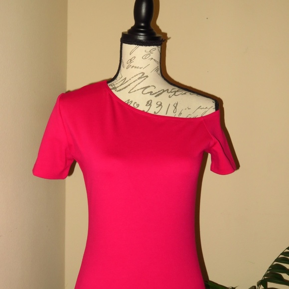 Love...ady Pink Sheath Bodycon Dress *NWT* - Picture 3 of 8